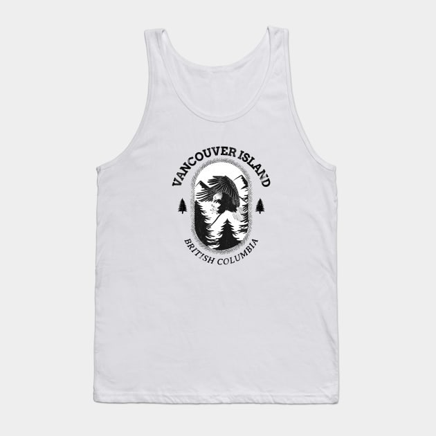 Vancouver Island, British Columbia Eagle Tank Top by Mountain Morning Graphics